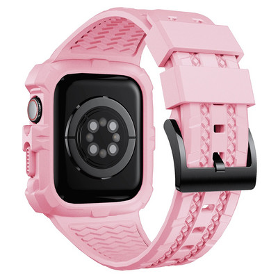 Apple Watch Band futrālis 44mm 45mm 49mm 42mm 40/38 pulksteņa siksniņa Iwatch 7 8 6 5 4 SE TPU aizsargapvalks silikona aproce