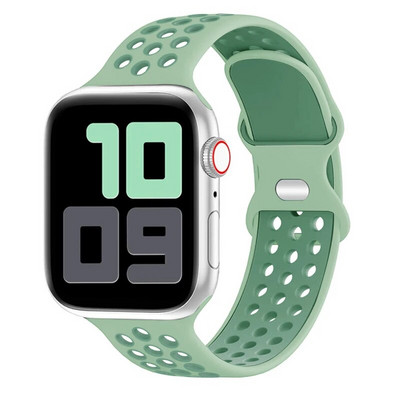 Silikona siksniņa Apple Watch Band Ultra2 49 mm sērijai 9 8 7 41 mm 45 mm 38 mm 42 mm sporta aproce iWatch 7 6 SE 5 4 3 44 mm 40 mm