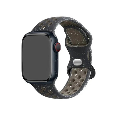 Silikona siksniņa Apple Watch Band Ultra2 49 mm sērijai 9 8 7 41 mm 45 mm 38 mm 42 mm sporta aproce iWatch 7 6 SE 5 4 3 44 mm 40 mm