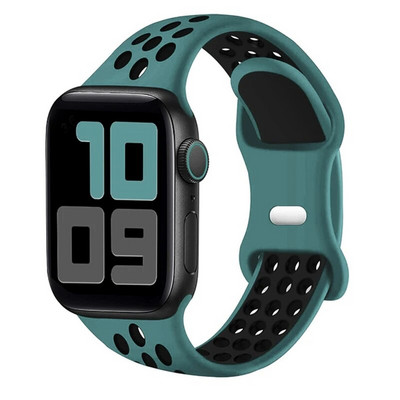 Silikona siksniņa Apple Watch Band Ultra2 49 mm sērijai 9 8 7 41 mm 45 mm 38 mm 42 mm sporta aproce iWatch 7 6 SE 5 4 3 44 mm 40 mm