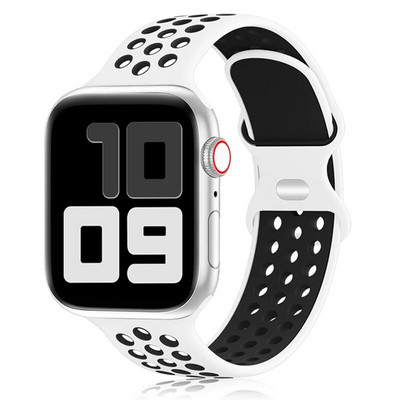 Silikona siksniņa Apple Watch Band Ultra2 49 mm sērijai 9 8 7 41 mm 45 mm 38 mm 42 mm sporta aproce iWatch 7 6 SE 5 4 3 44 mm 40 mm