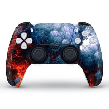 За PS5 Gamepad Защитен Decal Skin за PS5 Аксесоари Стикер Калъф Калъф за PlayStation 5 Контролери Джойстик