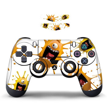 Data Frog Protective Cover Стикер за PS4 Controller Skin за Playstation 4 Pro Slim Decal Аксесоари 15 стила