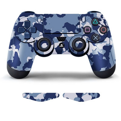 Datu vardes aizsargājoša vāka uzlīme PS4 kontroliera apvalkam Playstation 4 Pro Slim Decal piederumiem 15 stili