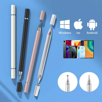 Univerzális érintőtoll telefonhoz Stylus Pen Android érintőképernyős táblagép toll Lenovo IPad iPhone készülékhez Samsung Xiaomi Apple Pencil