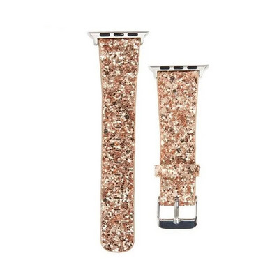 Kožni remen za Apple Watch Band Ultra 49 mm 38 mm 40 mm Žene 42 mm 44 mm 41 mm 45 mm Svjetlucava narukvica i Watch Series 7 8 6 5 4 3 2