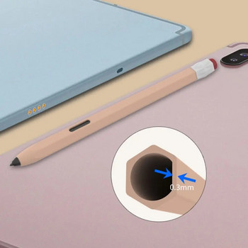 Θήκη για στυλό για Samsung Galaxy Tab S Pen S7 S8 S9 Κάλυμμα μολυβιού υγρής σιλικόνης με πλήρη προστασία αντικραδασμική θήκη για στυλό αφής