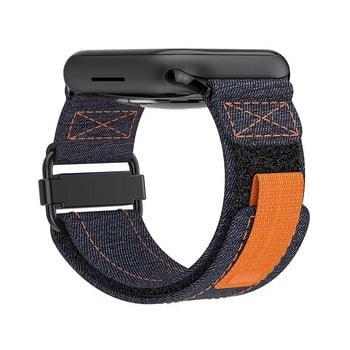 Canvas Sport Strap For Apple Watch Ultra 49mm 8 7 6 SE 5 4 3 Nylon Band For iWatch Series 45mm 44mm 42mm 41mm 40mm 38mm βραχιόλι