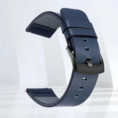 22 24mm Curea de ceas din piele pentru ceas Samsung Galaxy 3 46mm 42 Active2 40 44 SmartWatch Curea cu eliberare rapidă 18 20mm Bratara