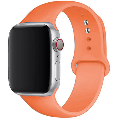 Silikonski remen za remen za Apple Watch 44 mm 45 mm 40 mm 41 mm 42-38 mm 45 mm sportska narukvica iwatch serija 8 7 6 5 4 3 SE 9 Ultra 2 49 mm