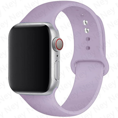 Silikonski remen za remen za Apple Watch 44 mm 45 mm 40 mm 41 mm 42-38 mm 45 mm sportska narukvica iwatch serija 8 7 6 5 4 3 SE 9 Ultra 2 49 mm