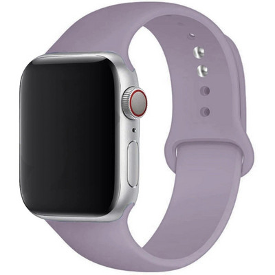Silikonski remen za remen za Apple Watch 44 mm 45 mm 40 mm 41 mm 42-38 mm 45 mm sportska narukvica iwatch serija 8 7 6 5 4 3 SE 9 Ultra 2 49 mm