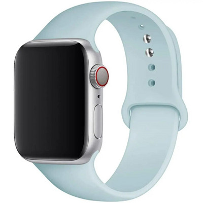 Silikonski remen za remen za Apple Watch 44 mm 45 mm 40 mm 41 mm 42-38 mm 45 mm sportska narukvica iwatch serija 8 7 6 5 4 3 SE 9 Ultra 2 49 mm