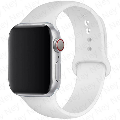 Silikonski remen za remen za Apple Watch 44 mm 45 mm 40 mm 41 mm 42-38 mm 45 mm sportska narukvica iwatch serija 8 7 6 5 4 3 SE 9 Ultra 2 49 mm