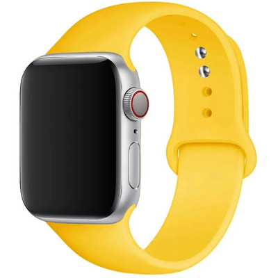 Silikonski remen za remen za Apple Watch 44 mm 45 mm 40 mm 41 mm 42-38 mm 45 mm sportska narukvica iwatch serija 8 7 6 5 4 3 SE 9 Ultra 2 49 mm