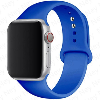 Silikonski remen za remen za Apple Watch 44 mm 45 mm 40 mm 41 mm 42-38 mm 45 mm sportska narukvica iwatch serija 8 7 6 5 4 3 SE 9 Ultra 2 49 mm