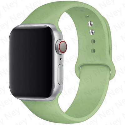 Silikonski remen za remen za Apple Watch 44 mm 45 mm 40 mm 41 mm 42-38 mm 45 mm sportska narukvica iwatch serija 8 7 6 5 4 3 SE 9 Ultra 2 49 mm