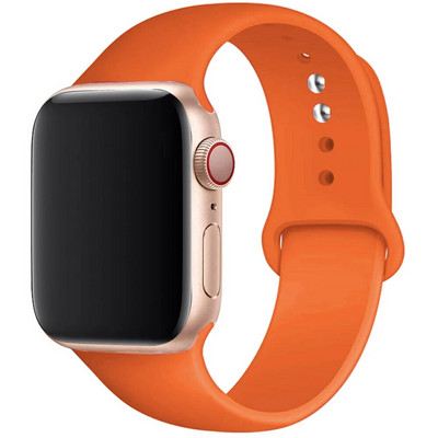 Silikonski remen za remen za Apple Watch 44 mm 45 mm 40 mm 41 mm 42-38 mm 45 mm sportska narukvica iwatch serija 8 7 6 5 4 3 SE 9 Ultra 2 49 mm