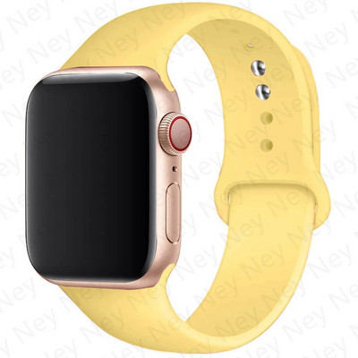 Silikonski remen za remen za Apple Watch 44 mm 45 mm 40 mm 41 mm 42-38 mm 45 mm sportska narukvica iwatch serija 8 7 6 5 4 3 SE 9 Ultra 2 49 mm
