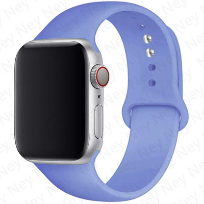 Silikonski remen za remen za Apple Watch 44 mm 45 mm 40 mm 41 mm 42-38 mm 45 mm sportska narukvica iwatch serija 8 7 6 5 4 3 SE 9 Ultra 2 49 mm