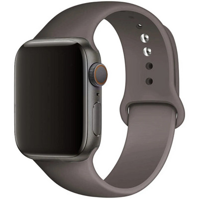 Silikonski remen za remen za Apple Watch 44 mm 45 mm 40 mm 41 mm 42-38 mm 45 mm sportska narukvica iwatch serija 8 7 6 5 4 3 SE 9 Ultra 2 49 mm