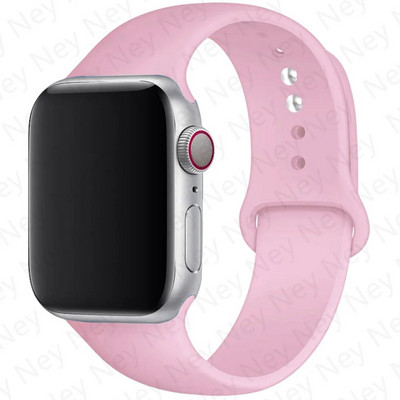 Silikonski remen za remen za Apple Watch 44 mm 45 mm 40 mm 41 mm 42-38 mm 45 mm sportska narukvica iwatch serija 8 7 6 5 4 3 SE 9 Ultra 2 49 mm