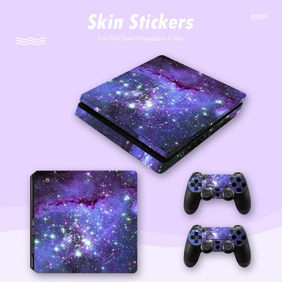 Zaštitna maska Skin Naljepnica za PS4 Slim Vinyl Decal za Sony Playstation 4 Slim Console 2 Controller Naljepnice Dodatna oprema