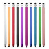 Pix multicolor cu stilou dublu Perie pentru ecran tactil capacitiv pentru telefon mobil iPad, tabletă, telefon inteligent