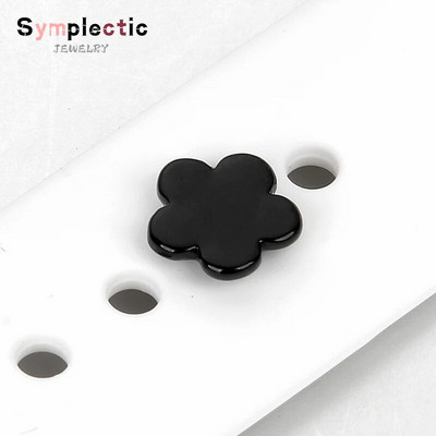 Decorație simplectică curea pentru Apple Watch Brățară din silicon Cuie decorative cu labe de metal pentru iwatch Accesoriu curea sport