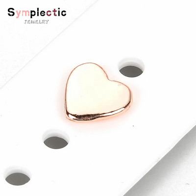 Decorație simplectică curea pentru Apple Watch Brățară din silicon Cuie decorative cu labe de metal pentru iwatch Accesoriu curea sport