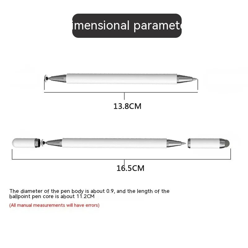 Magnetska adsorpcija 3 u 1 univerzalna kapacitivna pisaljka vrhovi vijak s tintom bez baterije za Android zaslone osjetljive na dodir Iphone