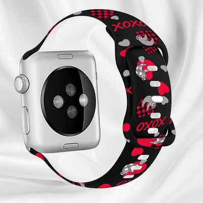 Lover Heart Rose trake za iWatch Ultra 49 38 40 41 42 44 45 mm Correa silikonski remen za Apple Watch Series 9 876 SE 54 narukvica