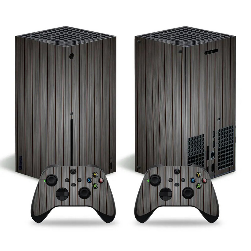 Ξύλινο σχέδιο για xbox series X Αυτοκόλλητο δέρμα για xbox series X δέρματα pvc για xbox series X αυτοκόλλητο βινυλίου