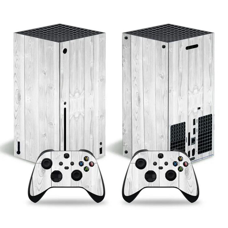Ξύλινο σχέδιο για xbox series X Αυτοκόλλητο δέρμα για xbox series X δέρματα pvc για xbox series X αυτοκόλλητο βινυλίου