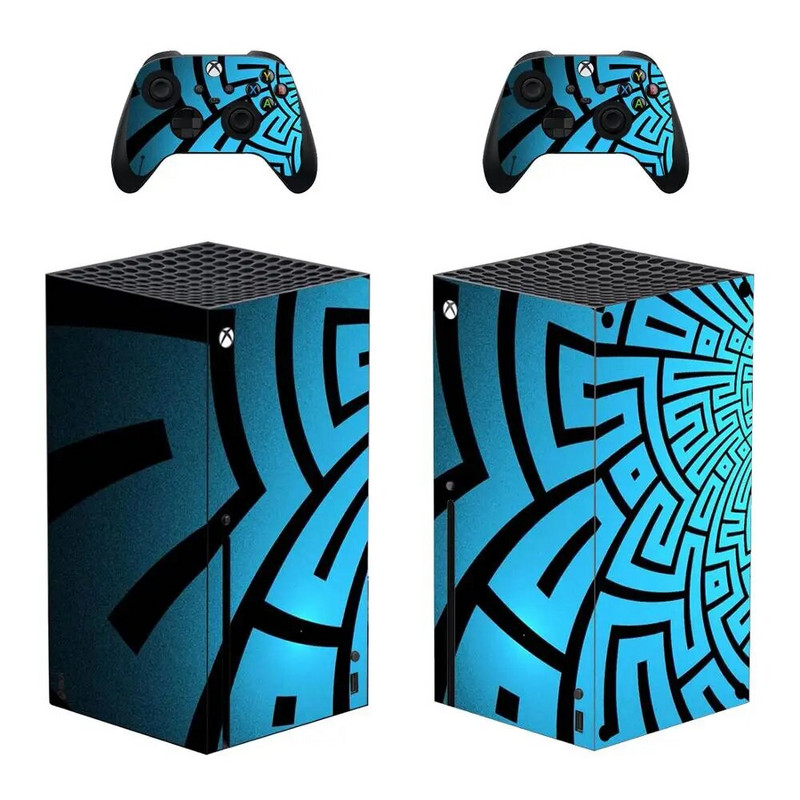 Κάλυμμα αυτοκόλλητου δέρματος προσαρμοσμένης σχεδίασης για κονσόλα Xbox Series X και 2 χειριστήρια Xbox Series X Skin Sticker Vinyl