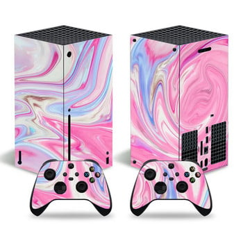 GAMEGENIXX Skin Sticker Метален защитен винилов капак Пълен комплект за конзола Xbox Series X и 2 контролера