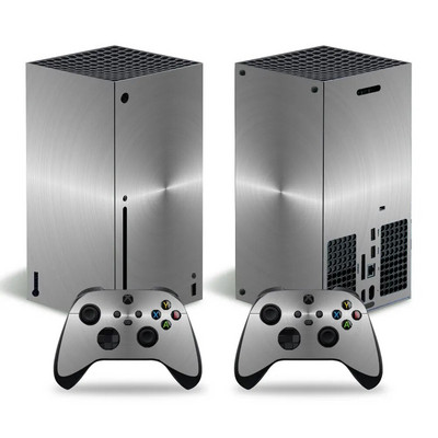 GAMEGENIXX Skin Sticker Метален защитен винилов капак Пълен комплект за конзола Xbox Series X и 2 контролера