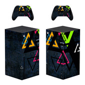 Αυτοκόλλητο αυτοκόλλητου για Xbox Series X Skin Cover for Xbox Series X Console and Controller Free Protection Χονδρική Dropshipping