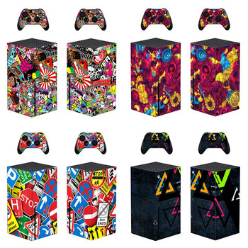 Стикер за етикети за Xbox Series X Skin Cover за Xbox Series X конзола и контролер Защита без лепило Дропшиппинг на едро