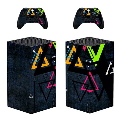 Стикер за етикети за Xbox Series X Skin Cover за Xbox Series X конзола и контролер Защита без лепило Дропшиппинг на едро