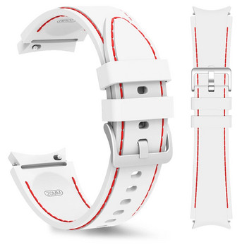 Ζάντα ρολογιού σιλικόνης για Samsung Watch 4 5 6 Strap 40mm 44mm Watch 6 4 Classic 42mm 46mm Bracelet For Galaxy Watch 5 Pro 45mm Band