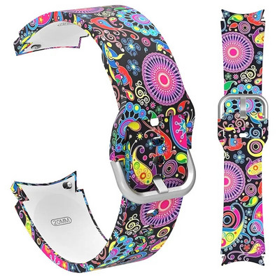 Silikoonist kellarihm Samsungi kellale 4 5 6 rihm 40 mm 44 mm kella 6 4 klassikaline 42 mm 46 mm käevõru Galaxy Watch 5 Pro jaoks, 45 mm rihm