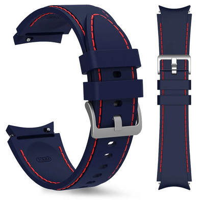 Silikoonist kellarihm Samsungi kellale 4 5 6 rihm 40 mm 44 mm kella 6 4 klassikaline 42 mm 46 mm käevõru Galaxy Watch 5 Pro jaoks, 45 mm rihm