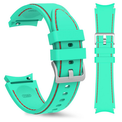 Silikoonist kellarihm Samsungi kellale 4 5 6 rihm 40 mm 44 mm kella 6 4 klassikaline 42 mm 46 mm käevõru Galaxy Watch 5 Pro jaoks, 45 mm rihm