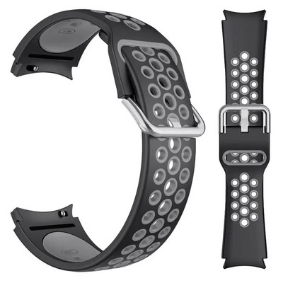 Silikoonist kellarihm Samsungi kellale 4 5 6 rihm 40 mm 44 mm kella 6 4 klassikaline 42 mm 46 mm käevõru Galaxy Watch 5 Pro jaoks, 45 mm rihm