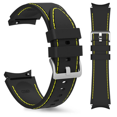 Silikoonist kellarihm Samsungi kellale 4 5 6 rihm 40 mm 44 mm kella 6 4 klassikaline 42 mm 46 mm käevõru Galaxy Watch 5 Pro jaoks, 45 mm rihm