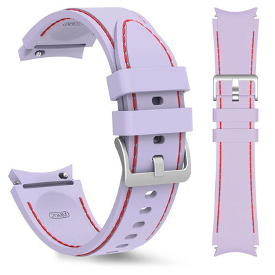 Silikoonist kellarihm Samsungi kellale 4 5 6 rihm 40 mm 44 mm kella 6 4 klassikaline 42 mm 46 mm käevõru Galaxy Watch 5 Pro jaoks, 45 mm rihm