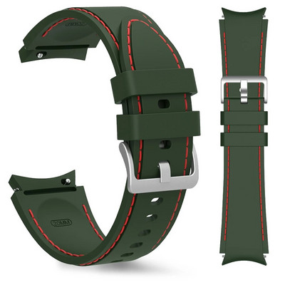 Silikoonist kellarihm Samsungi kellale 4 5 6 rihm 40 mm 44 mm kella 6 4 klassikaline 42 mm 46 mm käevõru Galaxy Watch 5 Pro jaoks, 45 mm rihm