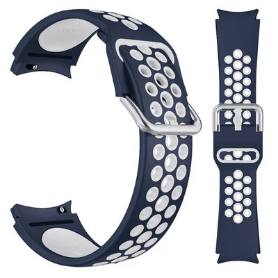 Silikoonist kellarihm Samsungi kellale 4 5 6 rihm 40 mm 44 mm kella 6 4 klassikaline 42 mm 46 mm käevõru Galaxy Watch 5 Pro jaoks, 45 mm rihm