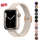 Rihm Apple Watchi rihma jaoks ultra 49mm 8 7 se 3 6 5 punutud Solo Loop käevõru correa iwatch seeria 44mm 40mm 45mm 41mm 38mm 42mm